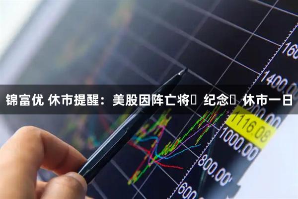 锦富优 休市提醒：美股因阵亡将⼠纪念⽇休市一日